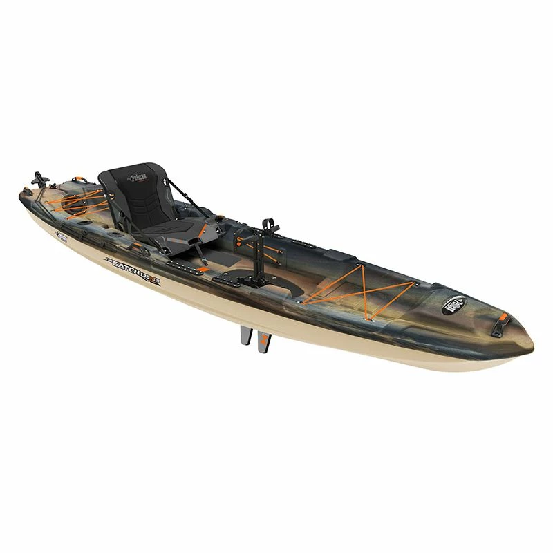 Water Sports Pelican Catch 130 Hydryve II Fishing Kayak