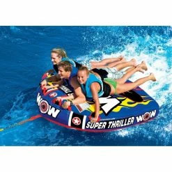 WOW Super Thriller Inflatable Towable Deck Tube