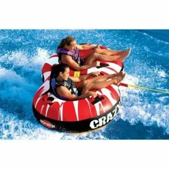 Inflatables Sportsstuff Crazy 8 Inflatable Towable Tube