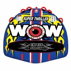 WOW Super Thriller Inflatable Towable Deck Tube