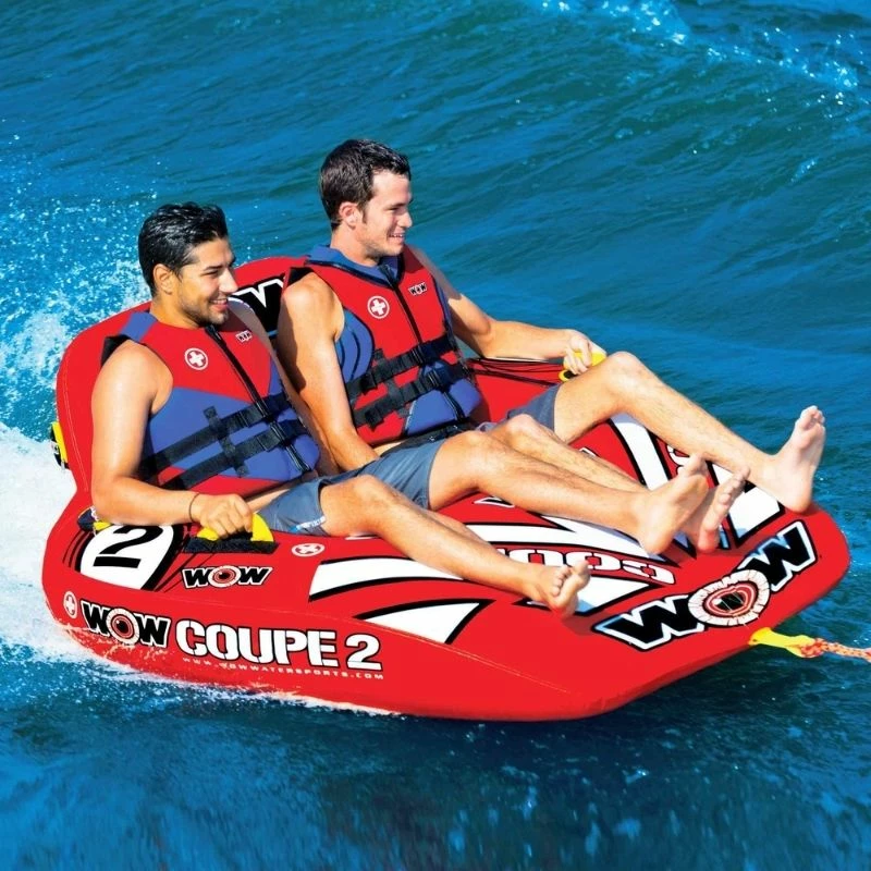 Wow 2 Person Coupe Inflatable Towable Cockpit Tube Inflatables