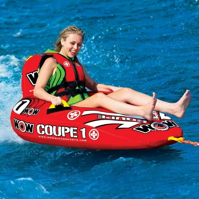 Wow 1 Person Coupe Inflatable Towable Cockpit Tube