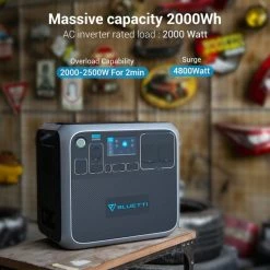 Bluetti AC200P 2000W Portable Solar Power Station