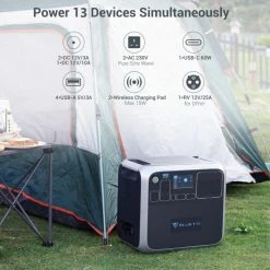 Bluetti AC200P 2000W Portable Solar Power Station