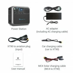 Bluetti AC200P Portable Power Station With K5 CPAP Battery Backup