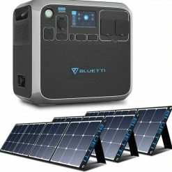 Bluetti AC200P Portable Power Station With Solar Panel