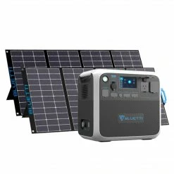 Bluetti AC200P Portable Power Station With Solar Panel