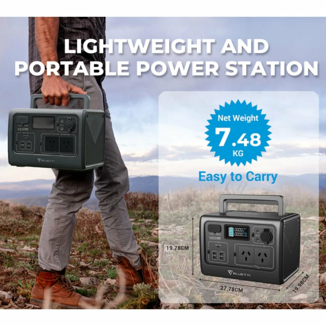 Bluetti EB55 700W Portable Energy Storage