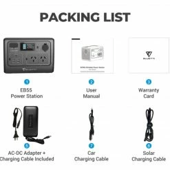 Bluetti EB55 700W Portable Energy Storage