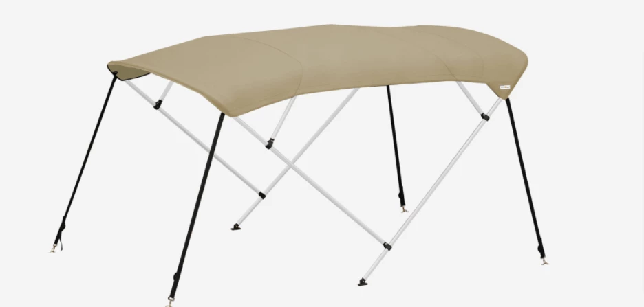 Ocean South Aluminum 4 Bow Bimini Top Premium Range Boat Biminis