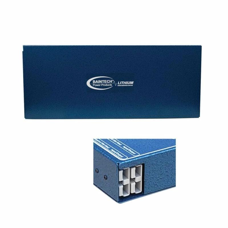 Baintech 12v 110Ah Slimline Lithium Battery With Bracket Kit