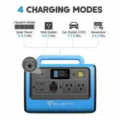 Bluetti EB70 Power Station With Solar Panel