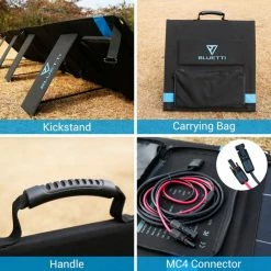 Bluetti SP200 200W Foldable Solar Panel Solar Panels