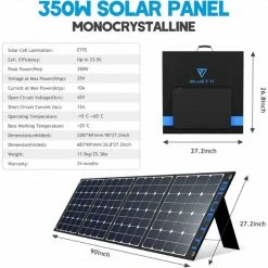 Bluetti SP350 350W Foldable Solar Panel