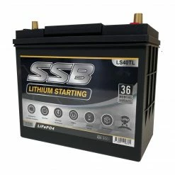 Battery Specialist SSB 12V 40Ah 1000CCA Lithium Starting Battery Power