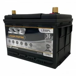 Marine Battery Co SSB LS50PL 12v 60Ah 1400CCA Lithium Starting Battery