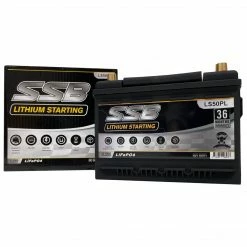 Marine Battery Co SSB LS50PL 12v 60Ah 1400CCA Lithium Starting Battery