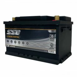 Marine Battery Co Power SSB LS66 12v 60Ah 1400CCA Lithium Starting Battery