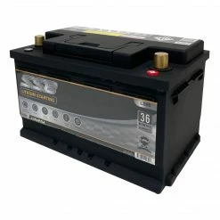 Marine Battery Co Power SSB LS66 12v 60Ah 1400CCA Lithium Starting Battery