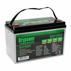 Drypower 12.8V Lithium Iron Phosphate (LiFePO4) Rechargeable Battery