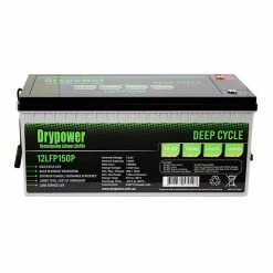 Drypower 12.8V Lithium Iron Phosphate (LiFePO4) Rechargeable Battery