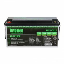 Drypower 12.8V Lithium Iron Phosphate (LiFePO4) Rechargeable Battery