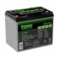 Drypower 12.8V Lithium Iron Phosphate (LiFePO4) Rechargeable Battery