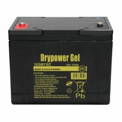 Drypower 12V Sealed Lead Acid Hybrid Gel Deep Cycle Battery