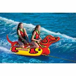 WOW Weiner Dog Inflatable Towable Tube