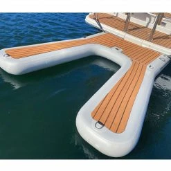 Inflatable Pontoons Y Ski Pontoon Y Shaped Dock Floating Water Jet Ski Platform Inflatables