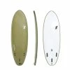 Bom Bora Softboard 5'7 Green Water Sports