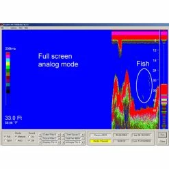 CruzPro PcFF80 PC Based High Resolution Fish Finder For Windows