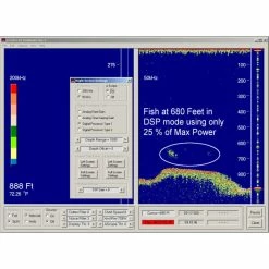 CruzPro PcFF80 PC Based High Resolution Fish Finder For Windows