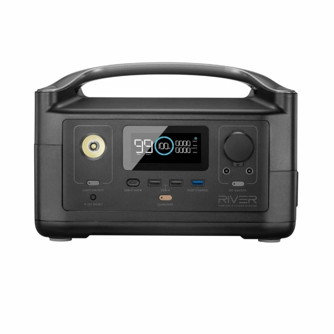 Ecoflow River Portable Power Station With 600W AC Output Plus Extra Battery