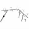 Bell Marine Viper Pro Series 10 Way Removable Corner Rod Rack (Angled Leg Version)