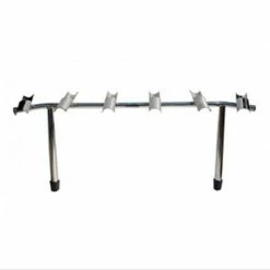Bell Marine Viper Pro Series Half Tube 6 Way Stainless Steel Rod Rack