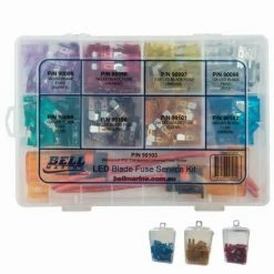 Bell Marine Viper Pro Series Led Indicator Blade Fuse Workshop Service Kit - 242 Pieces