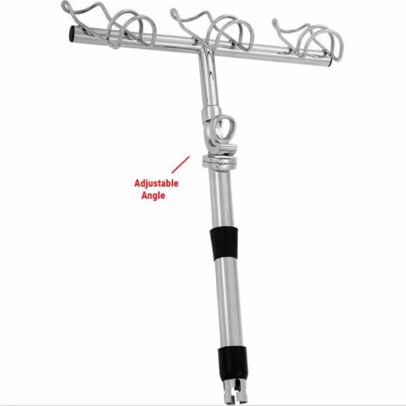 Bell Marine Viper Pro Series Multi-directional 3 Way Double Wire Rod Holders (Pair)